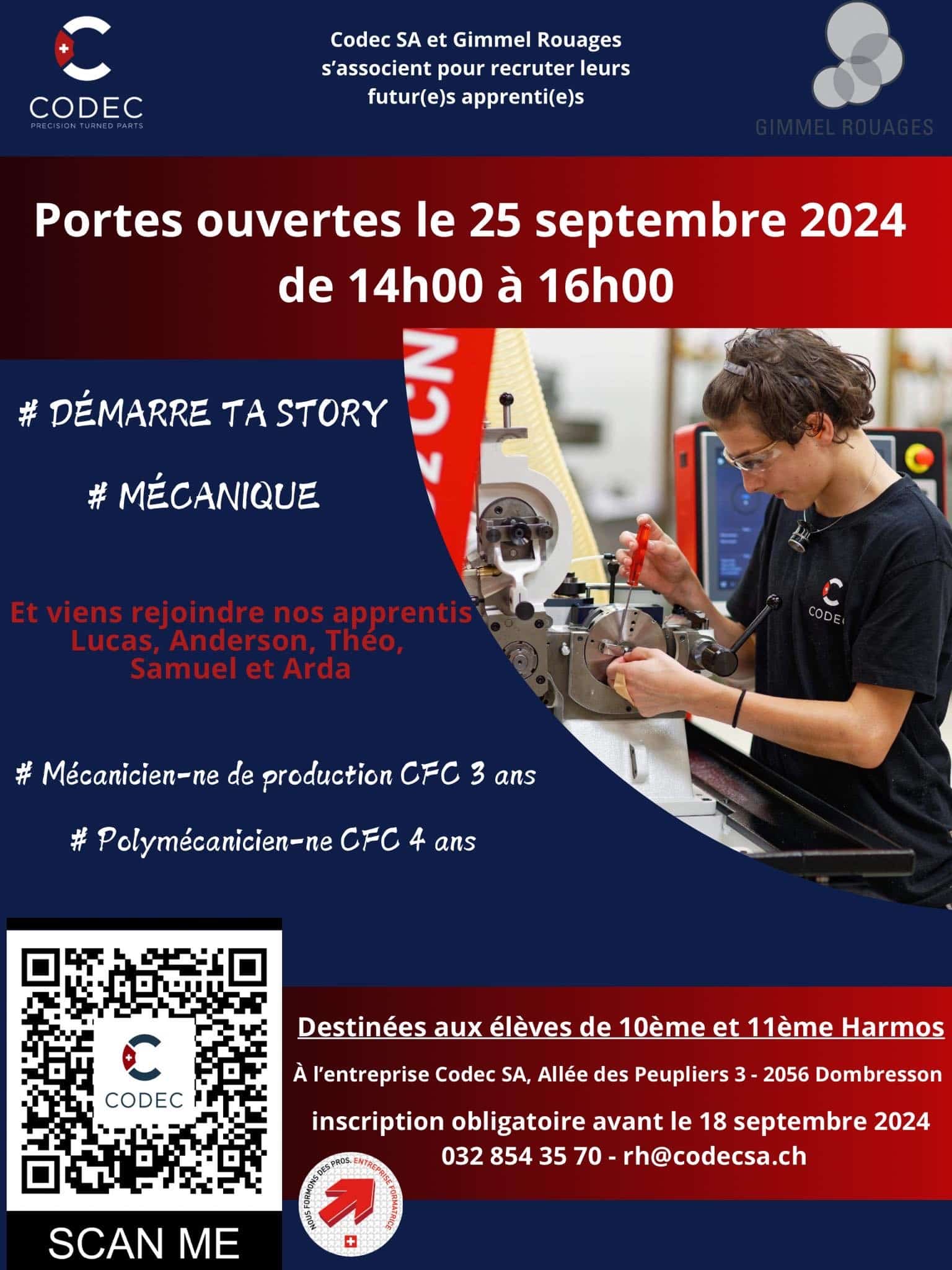 Open house for future apprentices at Codec SA on September 25 - Codec SA